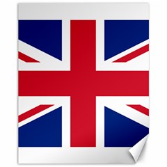 Uk Flag Canvas 11  X 14  by FlagGallery