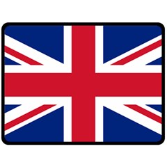 Uk Flag Double Sided Fleece Blanket (large)  by FlagGallery