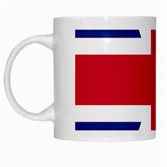 UK Flag Union Jack White Mugs