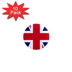 Uk Flag Union Jack 1  Mini Magnet (10 Pack)  by FlagGallery