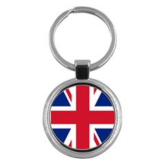 UK Flag Union Jack Key Chain (Round)