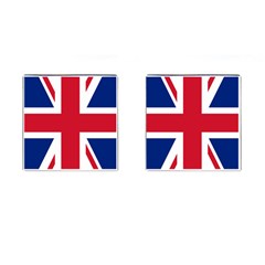 UK Flag Union Jack Cufflinks (Square)