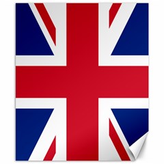 UK Flag Union Jack Canvas 8  x 10 