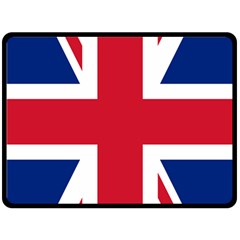 UK Flag Union Jack Fleece Blanket (Large) 