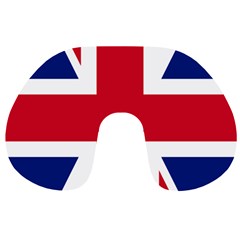 Uk Flag Union Jack Travel Neck Pillow by FlagGallery