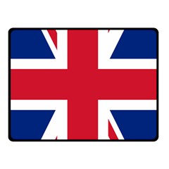 UK Flag Union Jack Double Sided Fleece Blanket (Small) 