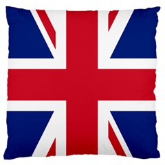 UK Flag Union Jack Standard Flano Cushion Case (One Side)