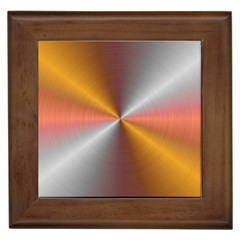 Abstract Easy Shining Framed Tile by Bajindul