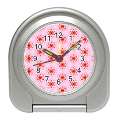 Pattern Texture Travel Alarm Clock