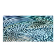 Wave Concentric Waves Circles Water Satin Shawl