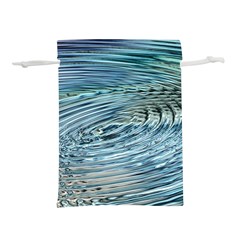 Wave Concentric Waves Circles Water Lightweight Drawstring Pouch (m)