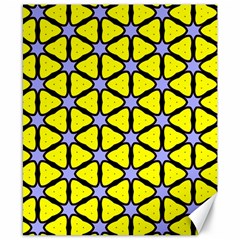 Pattern Modern Colorful Bright Canvas 8  X 10  by Simbadda