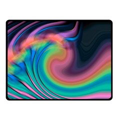 Abstract Art Abstract Background Double Sided Fleece Blanket (small)  by Simbadda