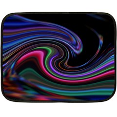 Art Abstract Colorful Abstract Art Double Sided Fleece Blanket (mini) 