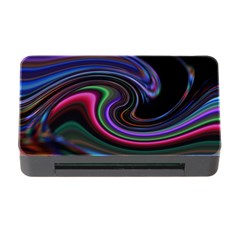 Art Abstract Colorful Abstract Art Memory Card Reader With Cf by Simbadda