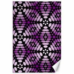 Pattern Purple Seamless Design Canvas 20  X 30  by Simbadda