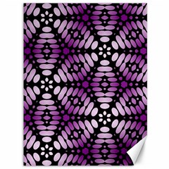 Pattern Purple Seamless Design Canvas 36  X 48  by Simbadda