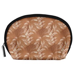 Scrapbook Leaves Decorative Accessory Pouch (large) by Simbadda