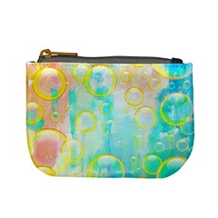 Bubbles Blue Floating Air Mini Coin Purse by Simbadda