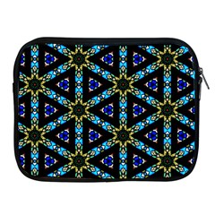 Stained Glass Pattern Church Window Apple Ipad 2/3/4 Zipper Cases by Simbadda