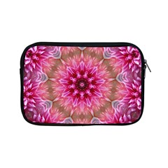 Flower Mandala Art Pink Abstract Apple Ipad Mini Zipper Cases by Simbadda