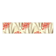 Flower Flora Leaf Wallpaper Velvet Scrunchie