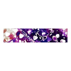 Paint Texture Purple Watercolor Velvet Scrunchie