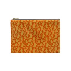 Halloween Background Cosmetic Bag (medium) by Simbadda