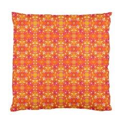  Pattern Abstract Orange Standard Cushion Case (two Sides) by Simbadda