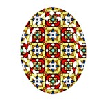 Church Pattern Church Texture Ornament (Oval Filigree) Front