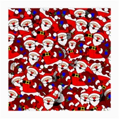 Nicholas Santa Christmas Pattern Medium Glasses Cloth