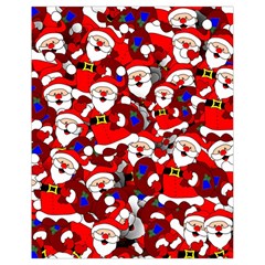 Nicholas Santa Christmas Pattern Drawstring Bag (small)