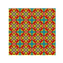 Seamless Pattern Tile Tileable Small Satin Scarf (square)