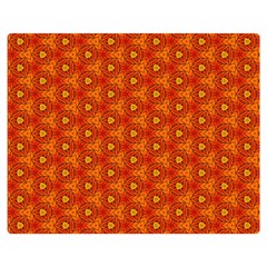 Pattern Fall Colors Seamless Bright Double Sided Flano Blanket (medium)  by Simbadda