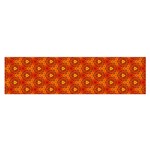 Pattern Fall Colors Seamless Bright Satin Scarf (Oblong) Front