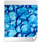 Hydrangea Blue Petals Flower Canvas 11  x 14  10.95 x13.48  Canvas - 1