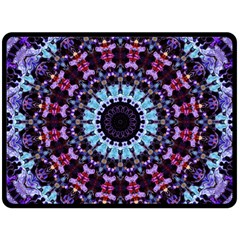 Kaleidoscope Shape Abstract Design Fleece Blanket (large) 