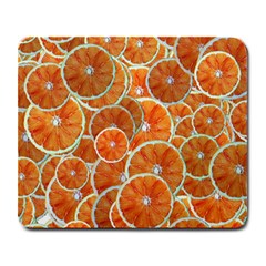 Oranges Background Texture Pattern Large Mousepads by Simbadda