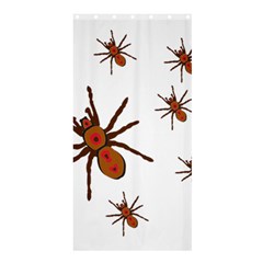 Insect Spider Wildlife Shower Curtain 36  X 72  (stall)  by Mariart