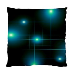 Light Shining Lighting Blue Night Standard Cushion Case (one Side) by Alisyart