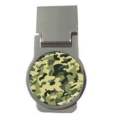 Army Camo Pattern Money Clips (round)  by Vaneshart