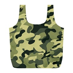 Army Camo Pattern Full Print Recycle Bag (l)