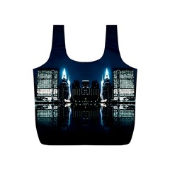 Night City Landscape Full Print Recycle Bag (s) by Vaneshart