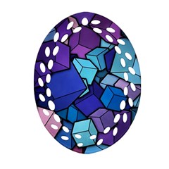 Geometric Pattern Ornament (oval Filigree)