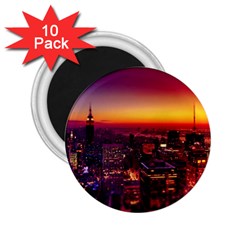 Buiding City 2 25  Magnets (10 Pack) 