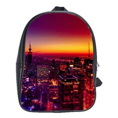 Buiding City School Bag (large) by Vaneshart