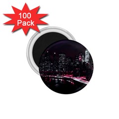 New York City Night 1 75  Magnets (100 Pack) 