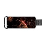 Light Night Dark Sparkler Firework Darkness Bonfire Celebrate Thanksgiving Screenshot Special Effect Portable USB Flash (Two Sides) Front