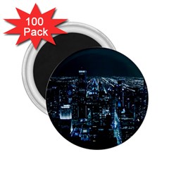 Building Night City 2 25  Magnets (100 Pack) 