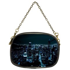 Building Night City Chain Purse (one Side) by Vaneshart